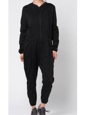 Nike Air Long Sleeve Jumpsuit Sportswear Black Streetwear Flight Suit Sporty